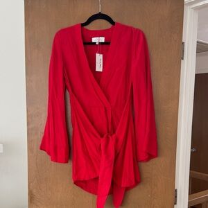 L'Academie Red Mini Dress